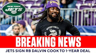 New York Jets SIGN DALVIN COOK to 1-Year Deal, Reportedly Worth Up to $8.6M | CBS Sports
