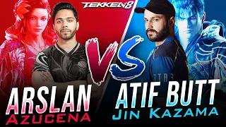Atif's Jin is very aggressive - Arslan Ash (Azucena) VS Atif Butt (Jin) - FT 5