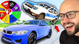 FUGIM DE POLITIE dar ROATA decide MASINA! BeamNG.drive MODAT