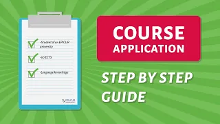 How to apply for an EPICUR course?