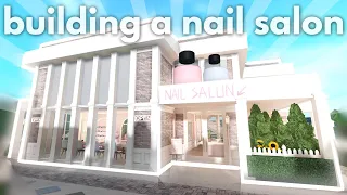 Building a NAIL SALON in Bloxburg