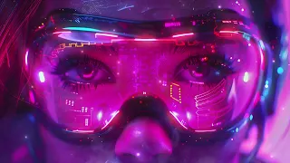 🌠 Neon Cyber City Rhythms: Cyberpunk | Synthwave | Techno | Background Music | Dub