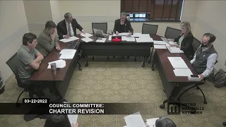 03/22/22 Council Committees: Charter Revision