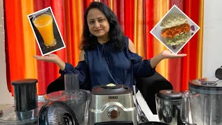 BEST FOOD PROCESSOR USHA FP3811 |USAGE GUIDE | SMART KITCHEN | EASY DOUGH MAKER & CENTRIFUGAL JUICER