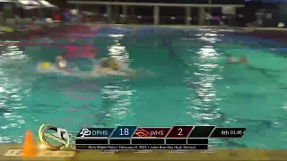 Varsity Girls Water Polo: Dr. Phillips vs. Wekiva