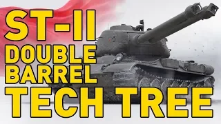 DOUBLE BARREL TECH TREE in World of Tanks!