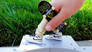 Finger Skateboard | Tech Deck Skateboards Unboxing | Finger Skateboard Tricks | Mini Nike Shoes