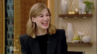 Rosamund Pike Talks About Her Two Boys