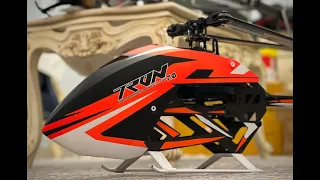 the maximum you can get from RC helicopter Tron 7.0 with Xnova motor , Tareq Alsaadi tron 7.0 heli