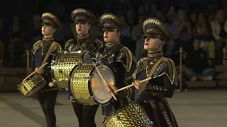 Drum-show girls “Crazy Drummers” Odessa, Ukraine - Military Tattoo Lithuania 2023