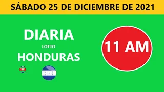 Diaria 11 am honduras loto costa rica La Nica hoy sábado 25 de diciembre de 2021 loto tiempos hoy