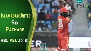 Islamabad United  Sixes | Multan Sultans Vs Islamabad United  | Match 6 | 25 Feb | HBL PSL 2018