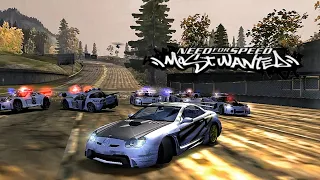 Supercharged Mercedes-Benz SL 500 Insane police chase | Need for Speed Most Wanted 2005 #nfsmw