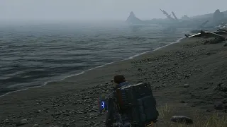 Death Stranding: Getting Across Tar Lake