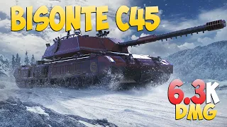 Bisonte C45 - 6 Kills 6.3K DMG - Free power! - World Of Tanks