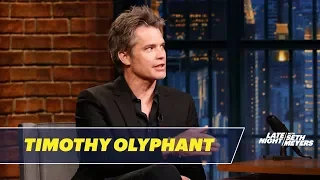 Timothy Olyphant Thinks Seth's Picked the Wrong Name for His Newborn