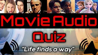 [MOVIE AUDIO QUIZ] - Audio fragments of scenes from great movies! Difficulty 🔥