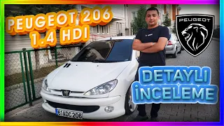 Yeni Aracım! Peugeot 206 1.4 HDI/RC Görünüm! Genel Özellikleri/Artıları-Eksileri- 1.Bölüm