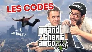 Cyprien Squeezie - GTA 5 : les codes !