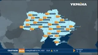 Циклон приніс снігопади і заметілі в Україну