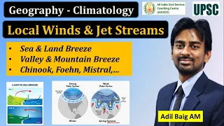 Local Winds, Jet Streams & Polar Vortex | Climatology | Geography | UPSC | Adil Baig