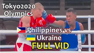 FULL VID PHI vs UKR in Tokyo Olympics| Eumir Marcial won Bronze in Mens Middleweight Division