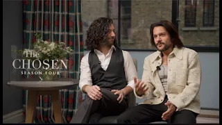 Interview with The Chosen Cast - Noah James (Andrew) and Shahar Isaac (Simon Peter)