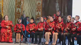 Russian folk ensemble "Vesnushki" (Ансамбль ЛОЖКАРИ ОКСАНЫ ДЬЯЧЕНКО) Kazakhstan