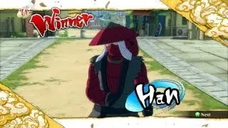 Naruto Ultimate Ninja Storm 3 Han Complete Moveset with Command List