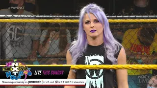 Poppy brings out a returning Io Shirai WWE NXT, June 8, 2021