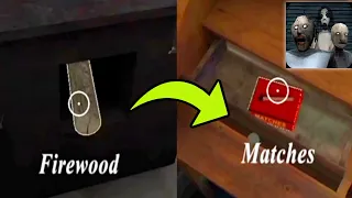 How To Find & Use The Fire Wood + Matches | Granny 3