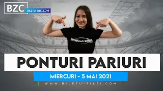 Ponturi pariuri sportive 05.05.2021