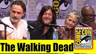 The WALKING DEAD | Comic Con 2017 Full Panel ( Andrew Lincoln, Norman Reedus, Jeffrey Dean Morgan)