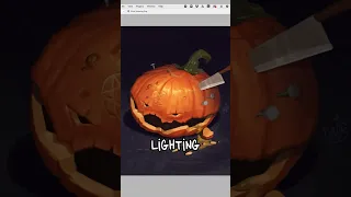 Do you LIGHT your digital pumpkin? 🔥🪔 #paintablepumpkin