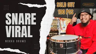 [ DRUMHOLIC REVIEW ] Snare Drum Viral NOKKU MIRAI YORU RAKU Sold Out 100pc dalam 1 bulan