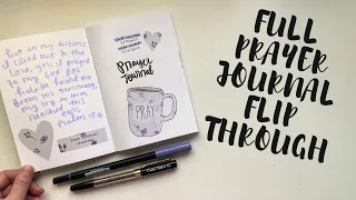 FULL Prayer Journal Flip Through | Creative Faith & Co.