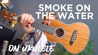 "Smoke On The Water" EASY Ukulele Tutorial