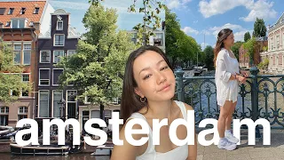 van gogh, canal tours, heineken, & more 🌷 | amsterdam travel vlog 2022