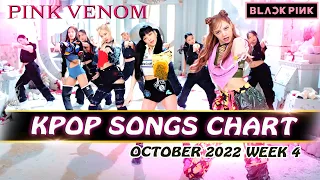 KPOP SONGS CHART | OCTOBER 2022 WEEK 4 | NEW SONG CHART