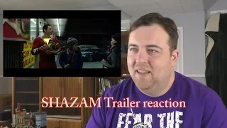 Shazam! SDCC Trailer reaction