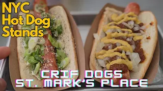 Crif Dogs!  Was it good?  | NYC Hot Dog Stands