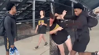 Karen Gets a Surprising PUNCH After Slapping the WRONG MAN!