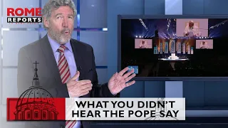 Everything you didn't hear the Pope say in Hungary
