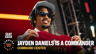 Welcome to Washington, Jayden Daniels! | Command Center | Washington Commanders