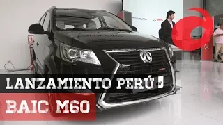 Lanzamiento Baic M60