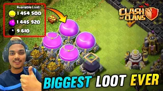 BIGGEST LOOT IN CLASH OF CLANS || PLAYING AGAIN AFTER 3 YEARS - TWO SIDE GAMERS