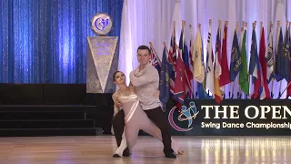 Semion Ovsiannikov & Maria Elizarova The Open 2018 Classic 2nd Place