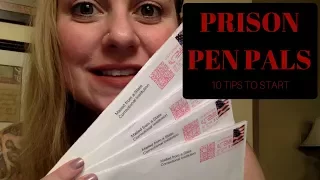10 Tips for writing inmates and becoming a prisoner's pen pal.