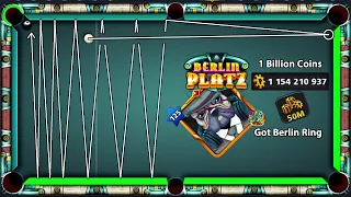 8 Ball Pool - 1 Billion Coins + Berlin Ring - K's Trophy Road LONDON to VENICE Ep#17 - GamingWithK