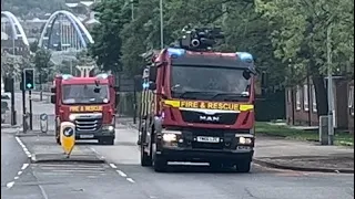 *BULLHORN* - Lancashire Fire & Rescue Service - Blackburns Double Responding